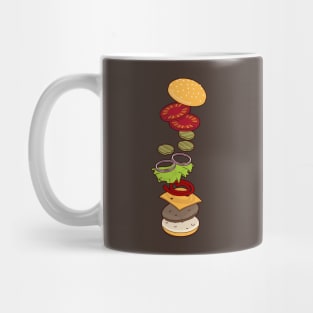 cheeseburger exploded Mug